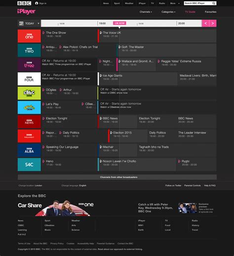 The official bbc iplayer radio app for listening to bbc radio wherever you go. BBC iplayer TV Guide by Michelangelo for BBC