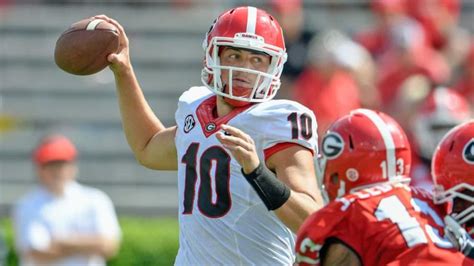 Report Georgia Qb Week 1 Starter Jacob Eason Expected To Transfer To