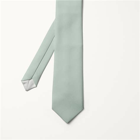 Dusty Sage Wedding Tie Solid Sage Green Tie Groom Tie Etsy