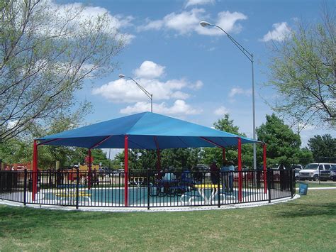 Hexagon Shade Structure Commercial Playground Equipment Pro