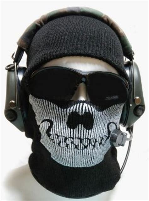 Derkang Ghost Skull Black Mask Gadgets Matrix