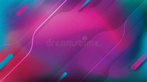 abstract fluid shapes composition gradient background modern with colorful geometric shape