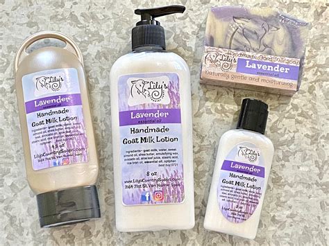 Lavender Goat Milk Lotion Lilys Country Soaps