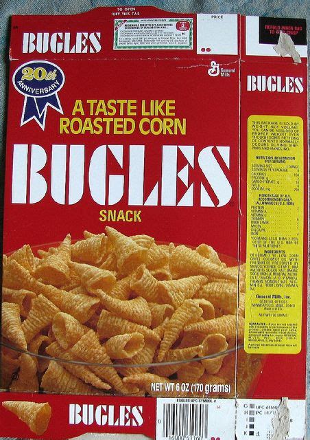 Bugles Youd Wear Them On Your Fingers Like Thimbles Then Eat Them
