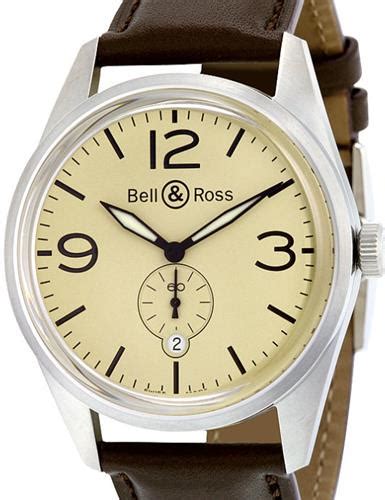 Bell And Ross Vintage Br123 Automatic Br123 95 Ss Pre Owned Mens Watches