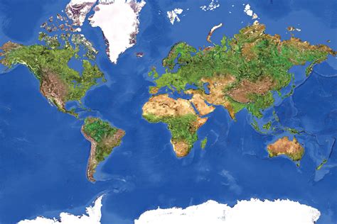 Planet Earth Map Print A Wallpaper