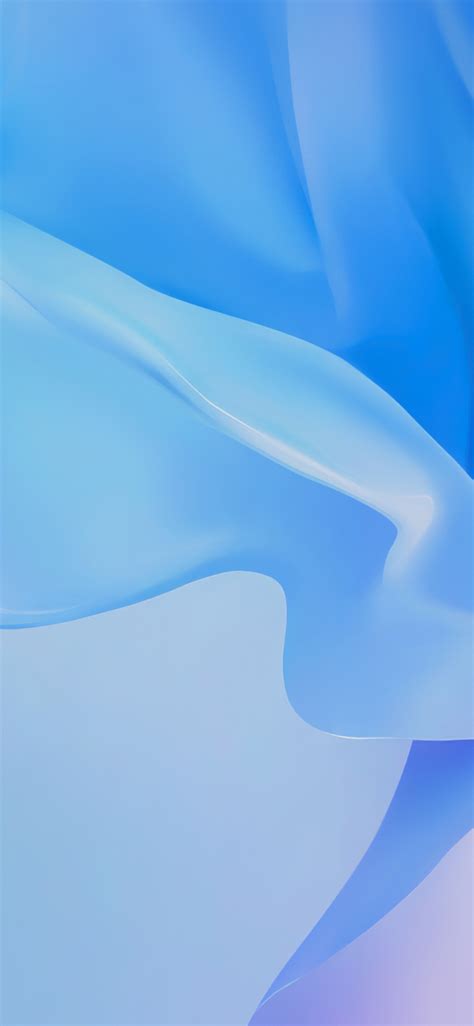 Android 10 Wallpaper 4k Blue Abstract Stock Vivo Nex