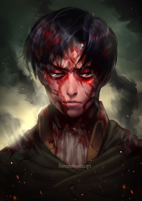 Image shared by addicted to bands. Fanart I painted my boy Levi from Attack on Titan! : anime