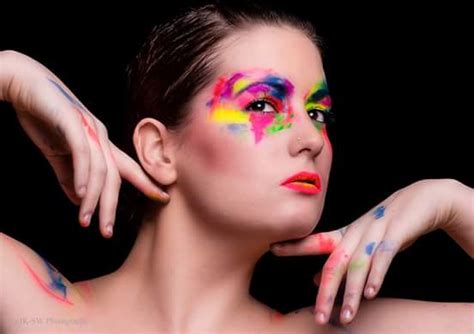 colour chaos model alex kelsey makeup by alex kelsey uploaded 6th june 2016 02 46 am