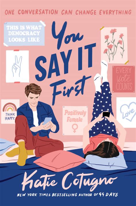 Cover Reveal You Say It First Katie Cotugno