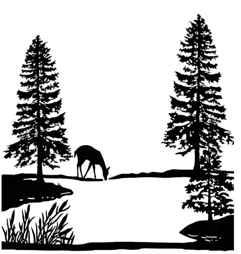 Lake Clipart Black And White Free Download On Clipartmag