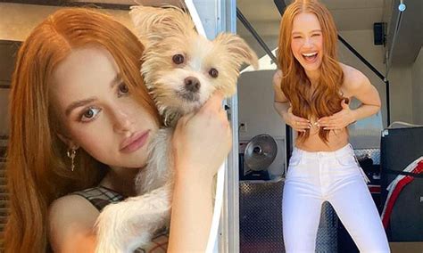 Madelaine Petsch Goes Topless In Latest Snap As She Uses Her Red Tresses To Cover Her Chest