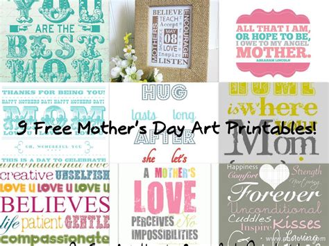 9 free printable mother s day subway art prints printables 4 mom print and put in a frame or