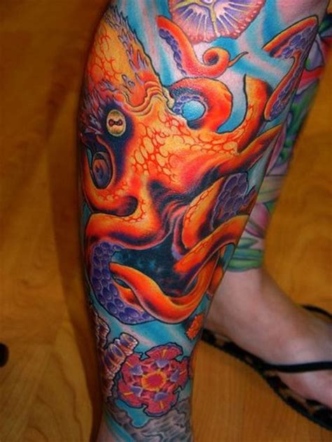 Octopus and mermaid tattoo seems appalling. Nautical Tattoos - Mermaids, Sparrows, Ships and Pirates ...