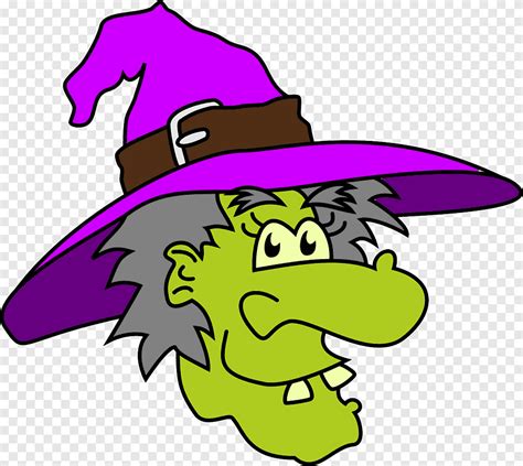 Witchcraft Halloween Witch Face Png Pngegg