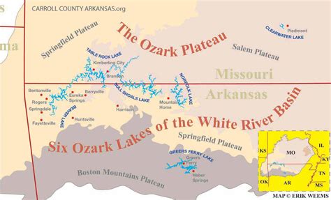 The Ozark Plateau Carroll County Arkansas