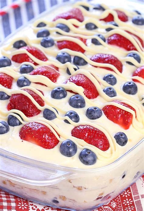 It's great as is, but it's also easy to add/change depending on your preferences! Slice Into One Of These 20 4th of July Cake Recipes ...