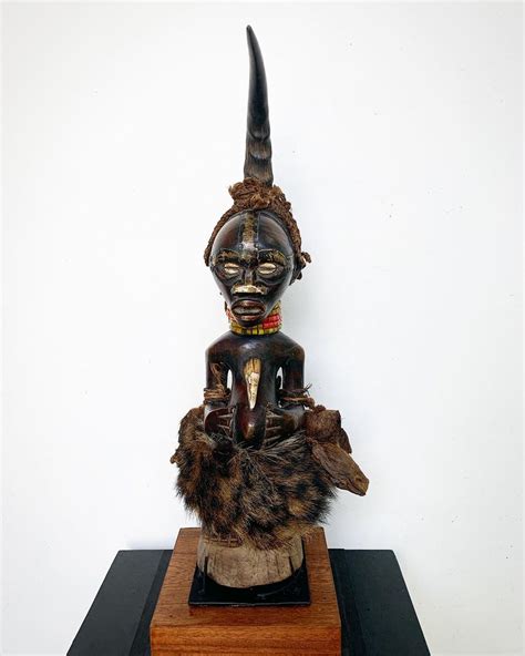 Les 👣 Nomades 🌍 On Instagram “superbe Statuette Songye Du Congo Rdc De 56 Cm De Hauteur En