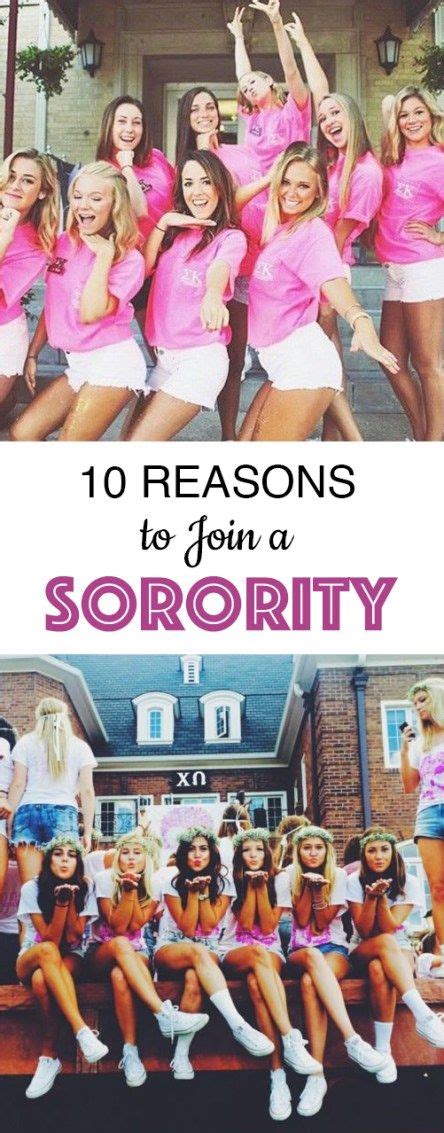 10 reasons to join a sorority society19 sorority college sorority sorority life