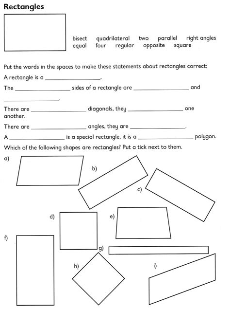 Compare And Classify Geometric Shapes Including Quadrilaterals And Triangles Based On Their