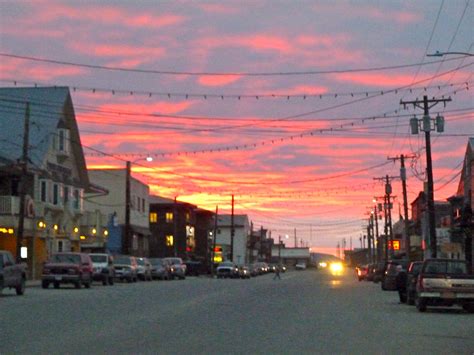 Front Street Of Nome Alaska On A Recent Autumn Morning Alaska