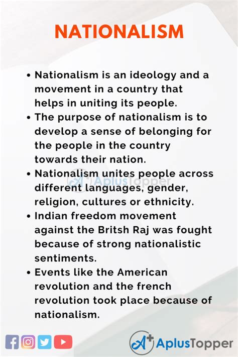 Nationalism Essay Essay On Nationalism For Students And Children In