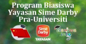 Yayasan solidaritas bina insan kamil (yasbil) bentuk beasiswa: Program Biasiswa Yayasan Sime Darby Pra-Universiti ...