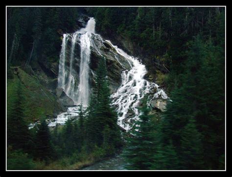 Pyramid Falls In The British Columbia Rockies I Photograph Flickr