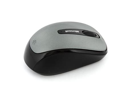 Microsoft Wireless Mobile Mouse 3500 Loch Ness Gray Comfortable