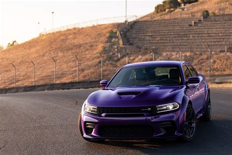 The 2023 Dodge Charger Scat Pack Widebody Show In Plum Crazy D