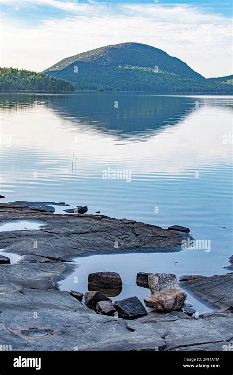 Eagle Lake Acadia National Park Maine Stock Photo Alamy