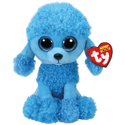 Ty Beanie Boo Med Mandy The Blue Poodle