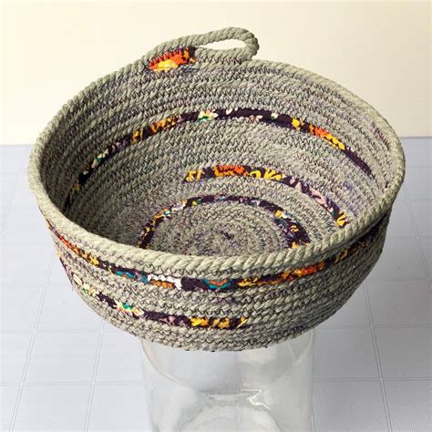 Next Level Rope Bowls W Video Tutorial Coiled Fabric Basket Coiled