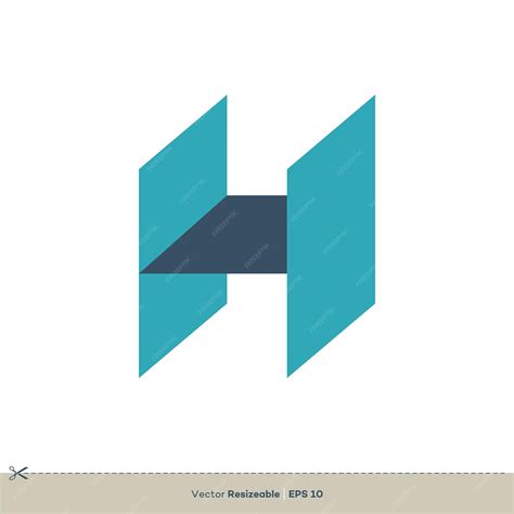 Premium Vector Letter H Vector Logo Template Illustration Design