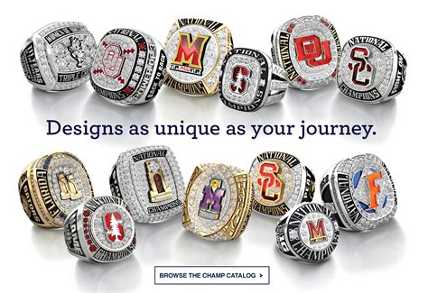College Championship Rings Jostens College Rings