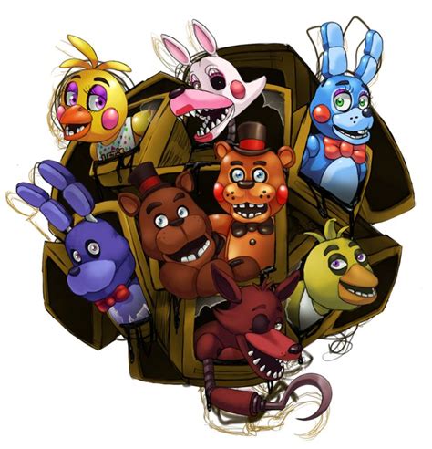 Five Nights At Freddys 2 By Scittykitty On Deviantart Five Nights At Freddys Five Night Fnaf