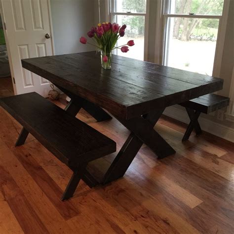 Reclaimed Wood Dining Table New Homes Woodworking Reno Ideas