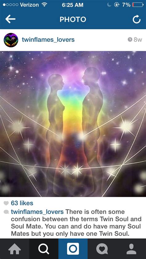 But they aren't the same thing as a soul mate. Pin by Amy Budden on Love | Twin flame, Twin souls, Twins