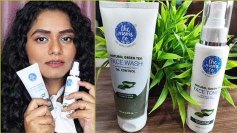 Review The Moms Co Natural Green Tea Face Wash And Toner How To