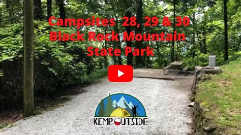 Black Rock Mountain State Park Campsites 28 29 And 30 Camping In