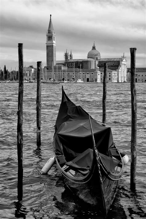 Download Free Photo Of Venice Gondola Black And White Italy Channel