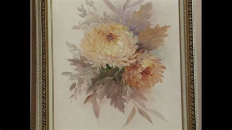 The Beauty Of Oil Painting Series 1 Episode 7 Chrysanthemums Youtube