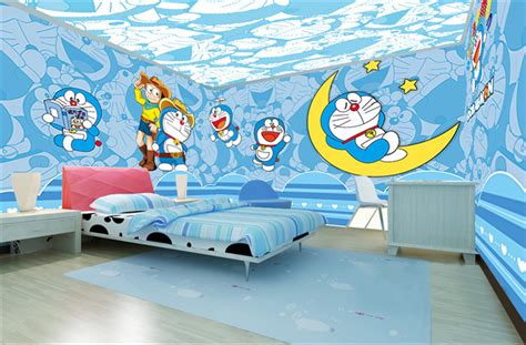 Tons of awesome kirari momobami wallpapers to download for free. Kedap Suara Biru Seperti Mimpi Desain Resolusi Tinggi Penuh Room Mural Doraemon Wallpaper Foto ...