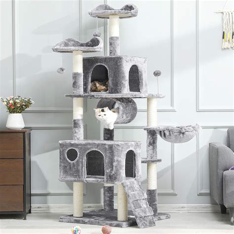 Msmask Cat Tree Xxl Large Cats Towers Condo Furniture 69