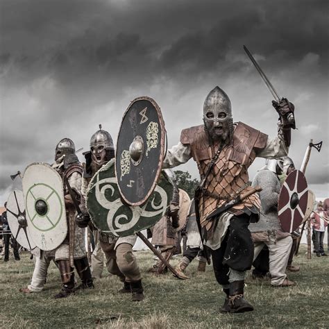 Viking Battle Viking Age Viking Reenactment