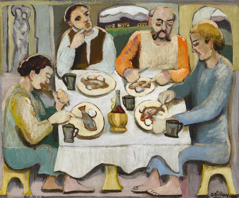 The Fish Eaters 1946 By Gerard Dillon 1916 1971 1916 1971 At Whyte
