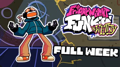 Friday night funkin на ps4 в 3d!!! Friday Night Funkin Mod Showcase V S Whitty Full Week ...