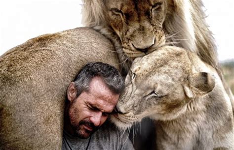 The Only Way To Shoot A Lion Kevin Richardson Gets Up