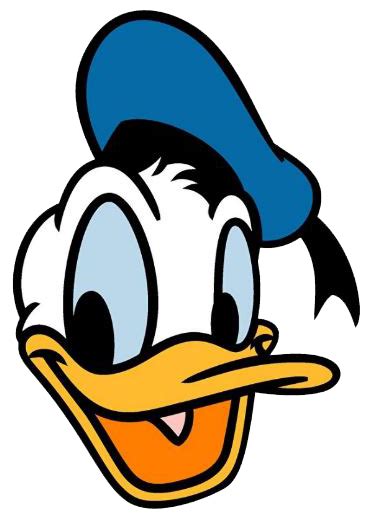 Donald Face Disney Drawings Disney Art Cartoon Painting