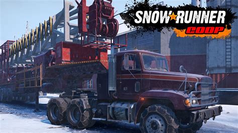 Snowrunner Multiplayer 021 Ice Road Truckers In Alaska I Offroad